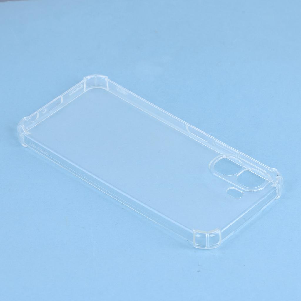 For Oppo A6x 5G / A6x 4G Transparent TPU Case Reinforced Corners Drop-proof Phone Cover