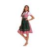 Adult Women German Bavarian Oktoberfest Costume Set,Beer Costume Dirndl Dresses for Halloween and Beer Festival Carnivals