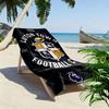 Luton Town FC Print Beach Towel, Large Soft Quick Dry Towel for Beach Camping Swimming