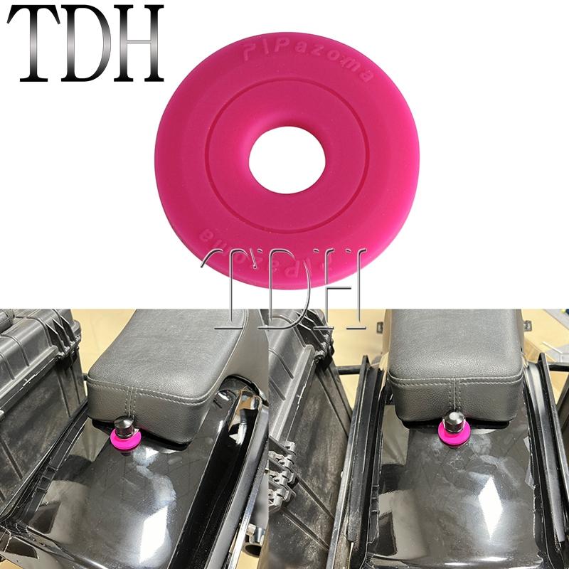 Резиновая прокладка заднего крыла сиденья водителя, крепление защитное для Harley Sportster Iron 1200 883 Fat Street Bob FXBB CVO Road Glide