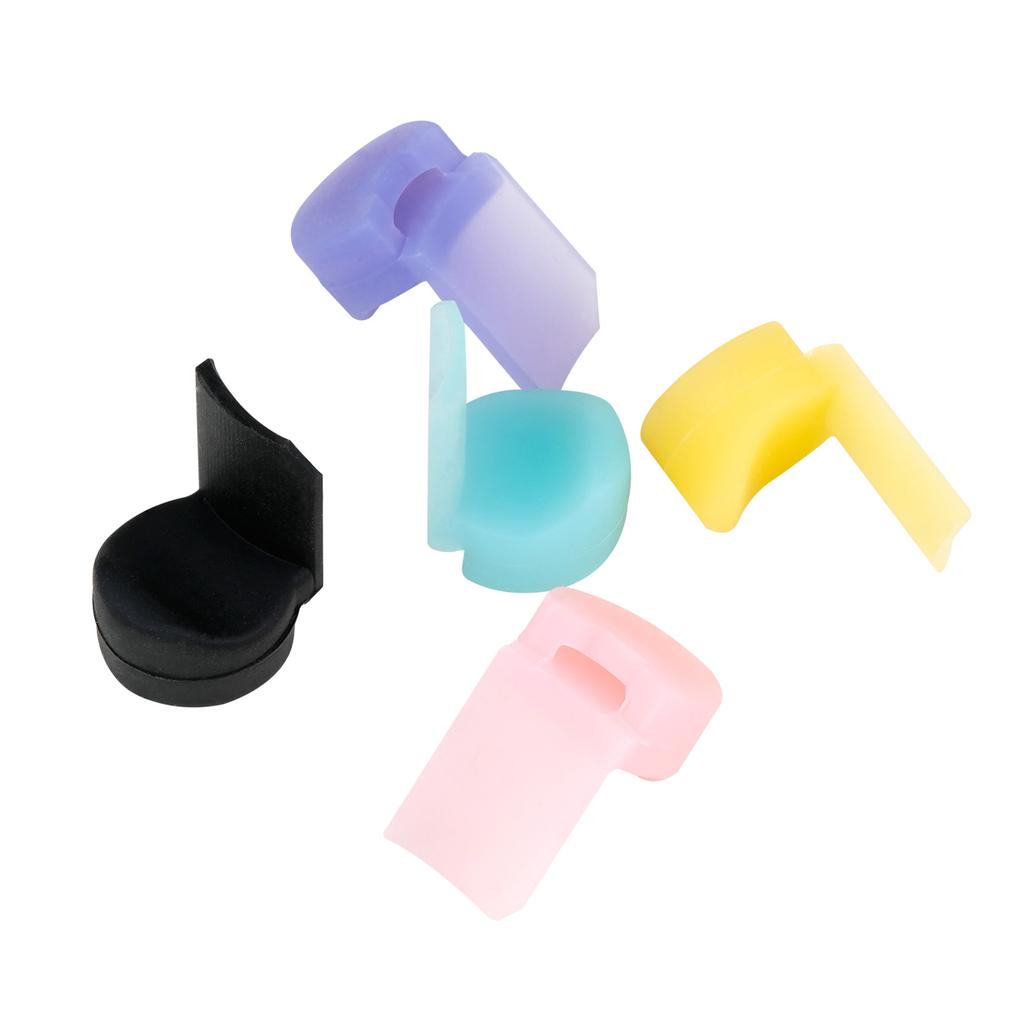 5 PCS Clarinet Thumb Pad Oboe Thumb Rest Cushion Silicone Thumb Protector Wind Instrument