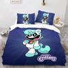 S-smiling Critters Cartoon Bedding Sets Exquisite Bed Supplies Set Duvet Cover Comforter Set Bedding Set Luxury Birthday Gift