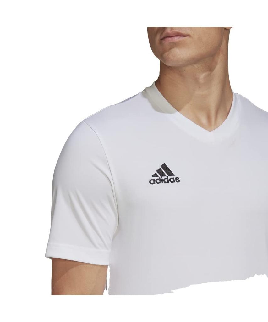 Adidas Entrada 22 Jersey Soccer Short Sleeve White Size XS Men's T-Shirt, (HC5071), (ZG486)