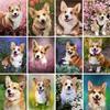 5D DIY алмазная живопись животное собака набор для вышивки крестом полная Алмазная вышивка горный хрусталь подарок украшение дома мозаика художественная картина