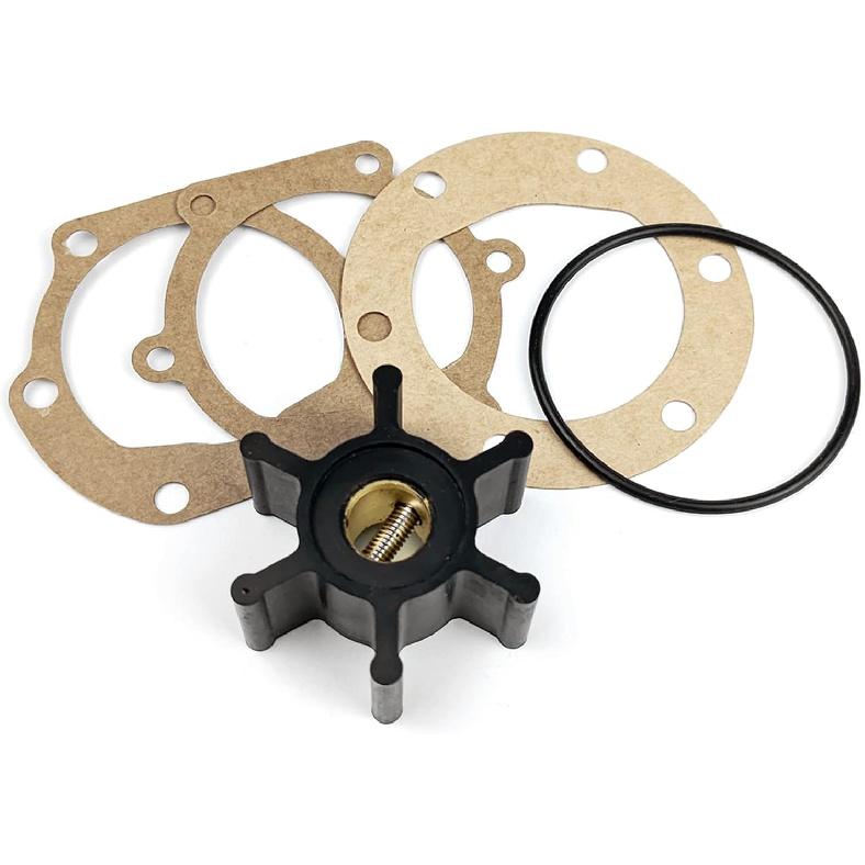 Water Pump Impeller Repair Kit Replacement for Jabsco 653-0001-P Johnson 09-810B-1 Volvo Penta 876097 Yanmar F4B 128990-42200
