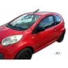 J&amp;J AUTOMOTIVE | Heko Deflecteurs d'air Déflecteurs de Vent Pour Peugeot 107 2005-2014 3P. Berlina