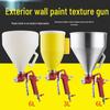 Электрический краскопульт высокой емкости для нанесения каменной краски и цемента