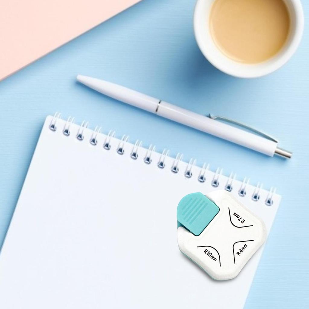 3 In1 Mini Corner Trimmer Corner Durable Rounder Punch R4/R7/R10mm Round Corner Trimmer DIY Paper Cutter Card Scrapbooking Punch