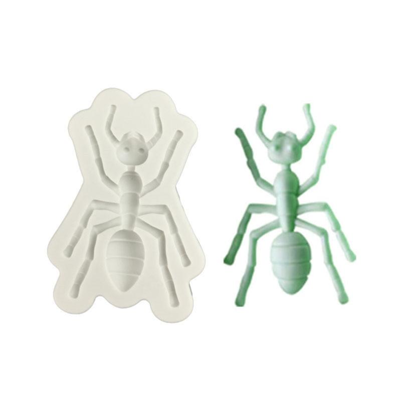 Flexible Silicone Insect Mold Set Halloween Party Supplies Crafting Tools Lightweight Reusable Ornament Mould