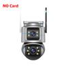 4K 8MP Dual Lens Dual Screen PTZ Camera Wifi IP Camera 8MP HD Security CCTV Video Survival Camera Auto Tracking iCsee P2P