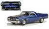 Модель автомобиля MOTORMAX в масштабе El Camino, литая модель EL CAMINO SS396 1970 1/24, (синий)