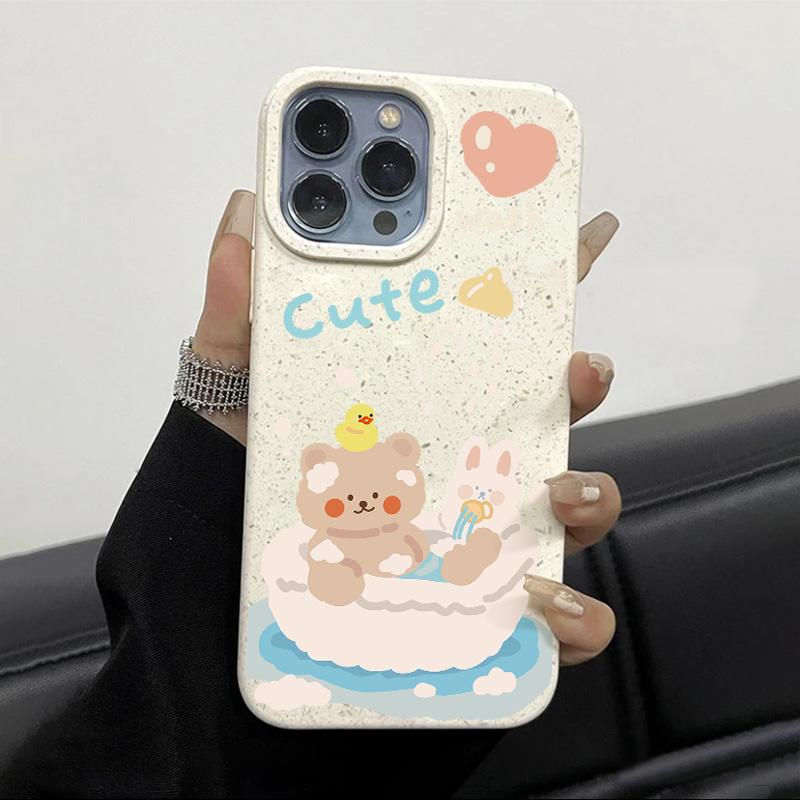 Mobile Phone Cases for iPhone 11 13 XR 15 Pro Max 12 14 Pro Max Case iPhone 16 7 Plus 8 Plus XS Max Degradable and Environmentally Friendly