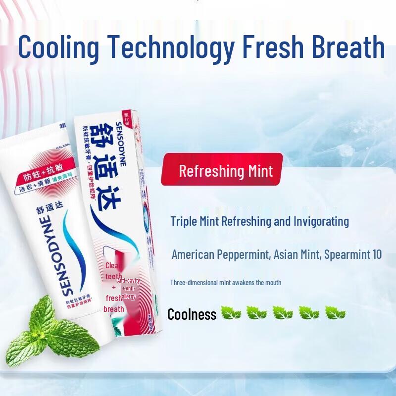 Набор Sensodyne Зубная паста и салфетки Tempo