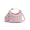 New Sanrio HelloKitty Hello Kitty PU Shoulder Bag, Crossbody Bag, Handbag Women's Pink/Brown SHHF41266