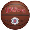 Wilson Team Alliance Los Angeles Clippers Ball, Unisex Brown Basketball