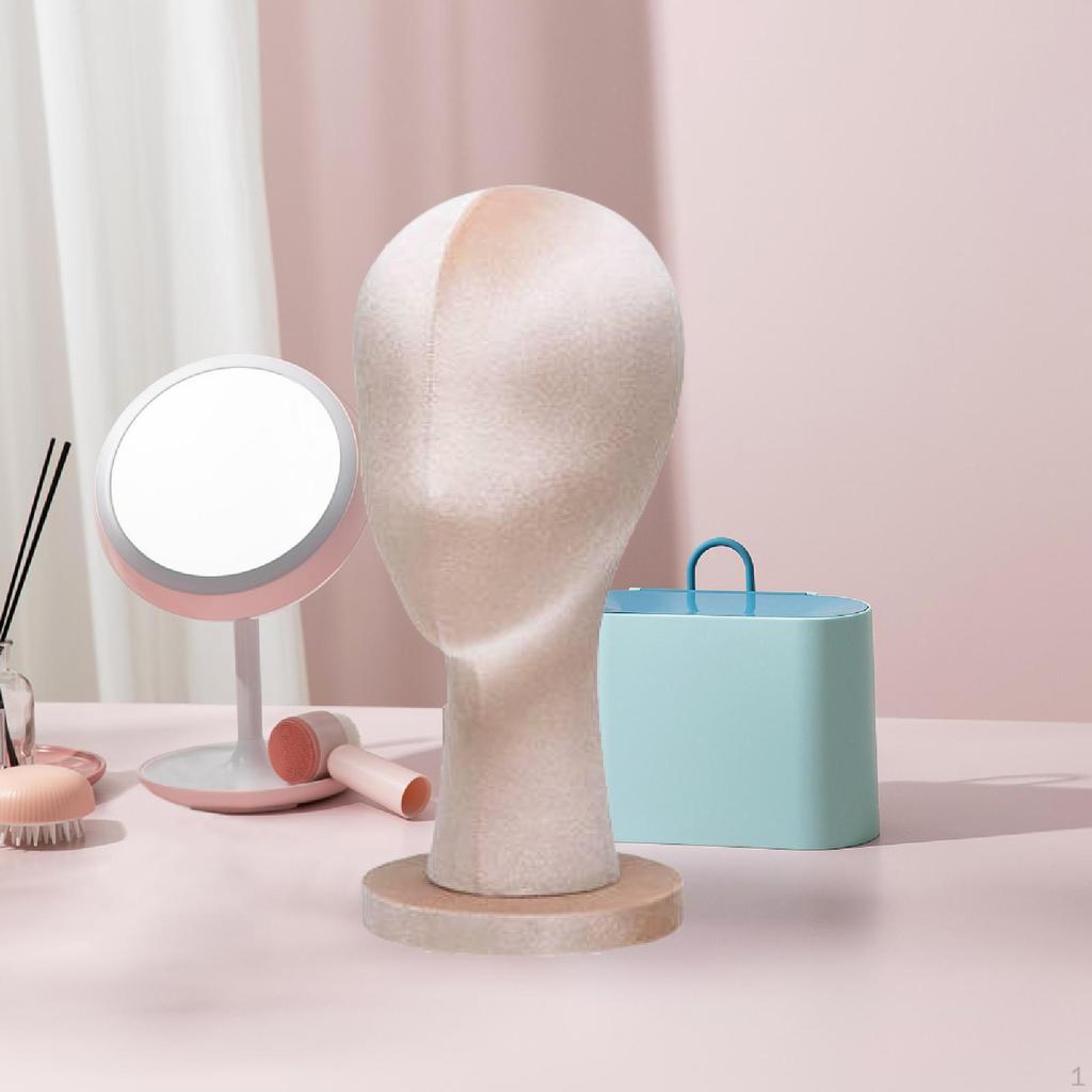 Манекен головной убор стойка для хранения модных накладок для укладки волос портативная настольная подставка для шляп дисплей для париков