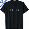 Funny Computer Binary Code Programmer Developer Geek Gift T-Shirt Personalized Clothing Men and Women Short Sleeves Summer Tops