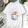 Summer Men's T-Shirt Cotton Cartoon T-shirt Little Prince Print Graphic Tee Shirts for Women New O-Neck Short Sleeve Men Top