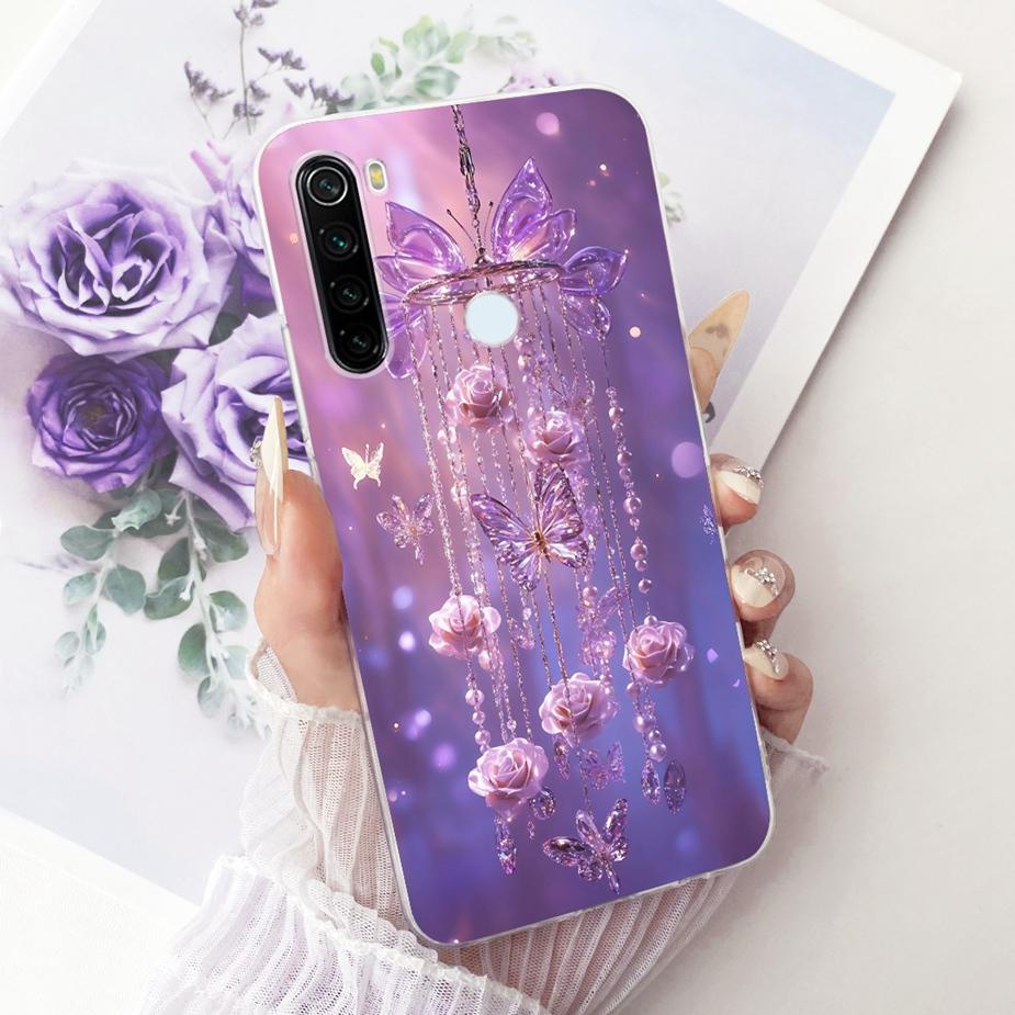 Для Xiaomi Redmi Note 8 Note8 T Чехол Новый Роскошный Расписной Чехол Мягкий Тонкий Чехол для Телефона Для Xiaomi Redmi Note 8 Pro Note8 2021 Fundas
