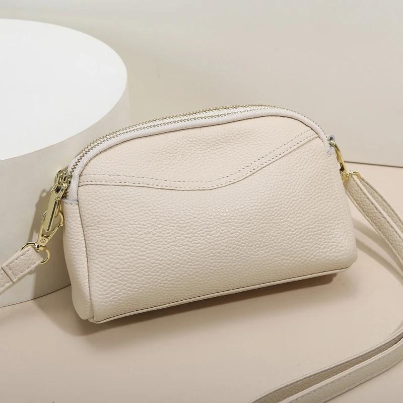 Сумка из натуральной кожи для женщин, женские сумки через плечо, роскошная сумка-мессенджер из коровьей кожи, женские сумки