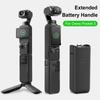 Удлиненная рукоятка-батарея для DJI Osmo Pocket 3, ручной Power Bank, ручка-держатель 2800 мАч, быстрая зарядка, резьба 1/4 дюйма