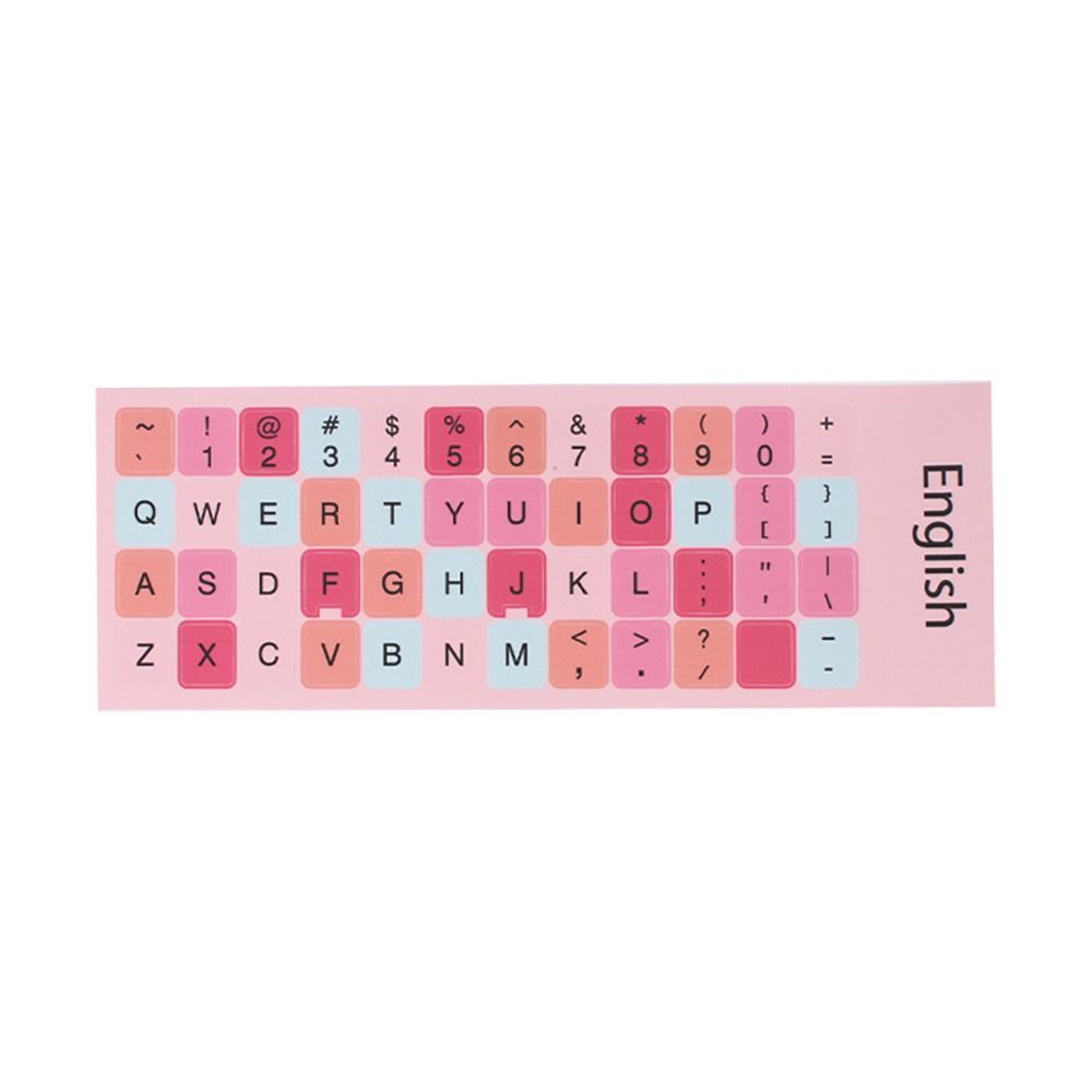 English Keyboard Sticker Russian Letter Laptop Keypad Film Replacement Keyboard Label  Desktop PC