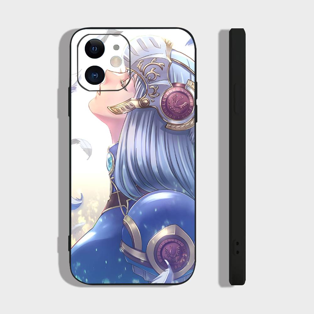 Lenneth Game V-Valkyrie Anatomy Phone Case For IPhone 17 Air 16 15 14 13 Pro Max 11 12 Black Silicone Cover