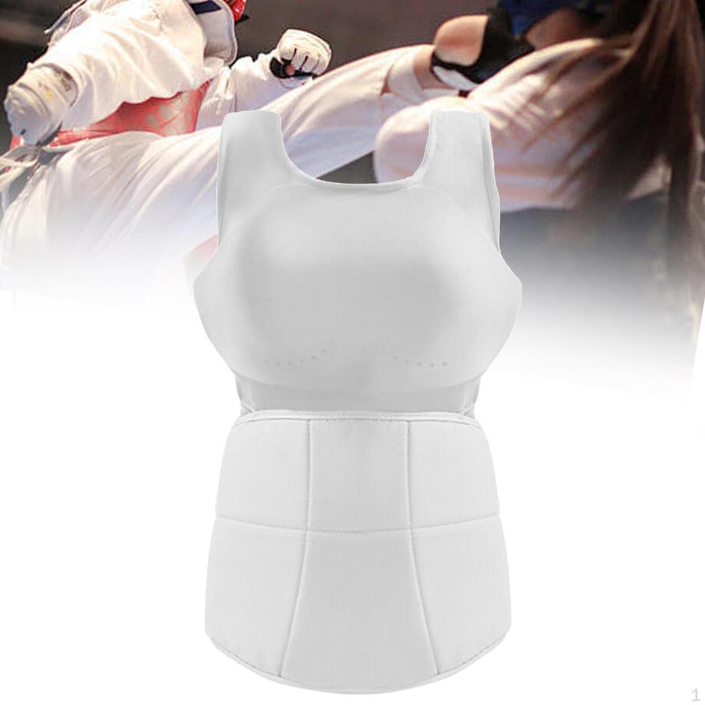 Каратэ Защита Живота Груди Устойчивая Эргономичная Женская Боксерская Грудь для Летнего Лагеря
