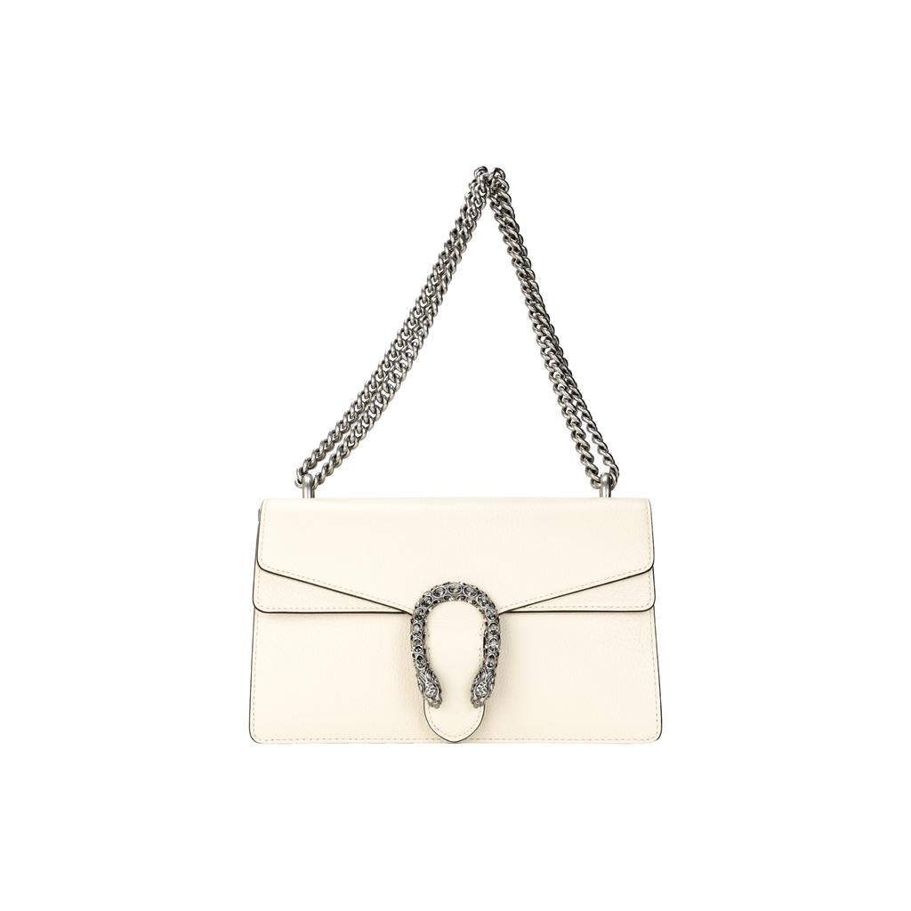 Gucci Dionysus Tiger Head Crystal Detail Chain Leather Crossbody Bag Small Women bags 400249-0K7JN-9680