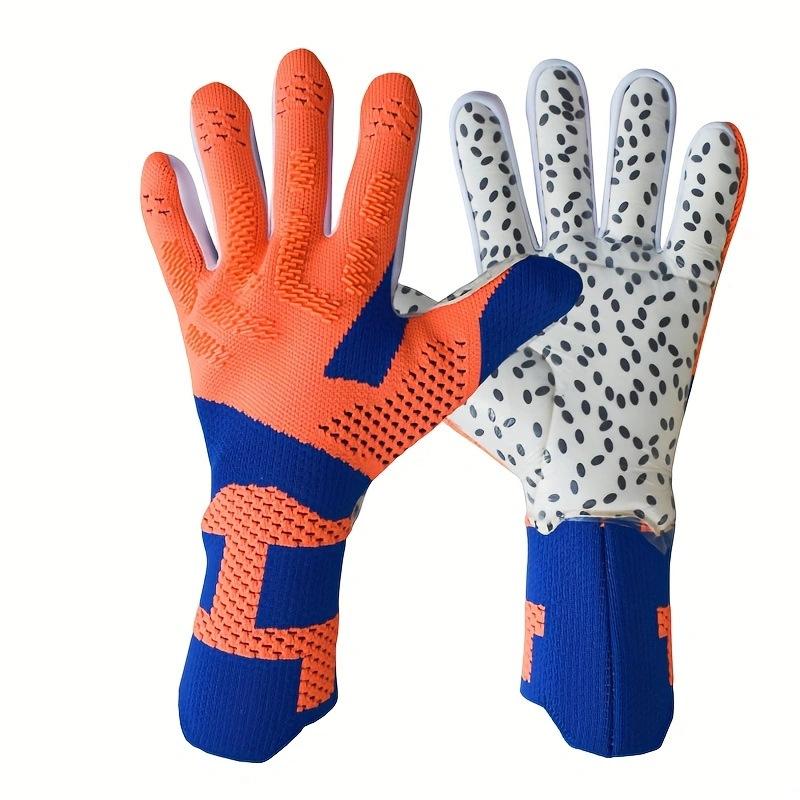 Football Goalkeeper Gloves Breathable Wear-resistant Non-slip Children's Adult Football Game Special Latex Goalkeeper Gloves