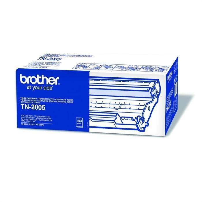 Brother TN-2005 Toner Laser Noir (1500 pages)