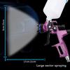 HVLP Spray Gun Kit with 1.3mm Tip 600ml Cup Professional Paint Sprayer 4000B for Furniture Wall Art Projects Painting