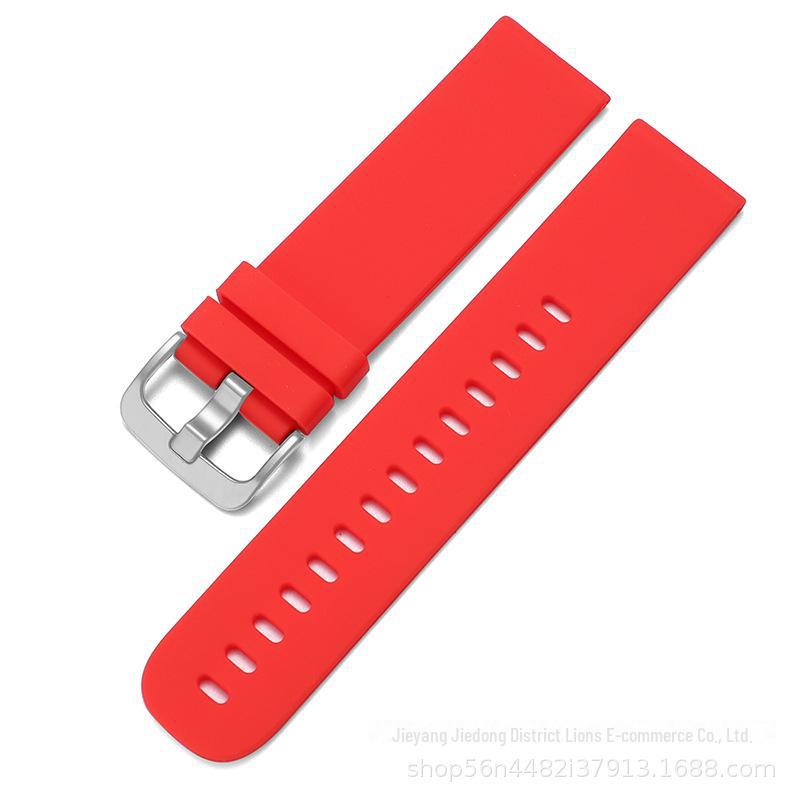 Silicone Strap for Samsung Galaxy Watch 5 Pro, Huawei GT3, Honor Watch 4