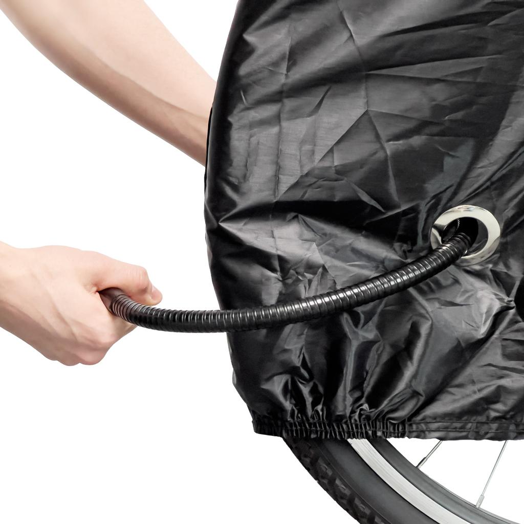 XL Black Waterproof Bike Cover - Ideal Protection for Your Bicycle