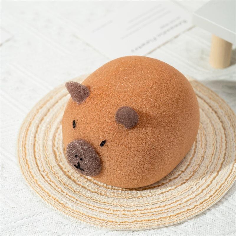 Kapibala Bath Sponge Ball Bath Face Cleaning Equipment Rubbing Bath Bubbles Do Not Disperse Ultra Soft Sponge