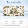 Natures Serenity Garden Theme Quick Dry Beach Towel Custom Name Text Print Large Sand Resistant Towel Beach Vacation