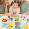 High Quality 3D Wooden Puzzle Baby Cartoon Animal Traffic Early Learning Cognition Game Puzzle Toys For Children