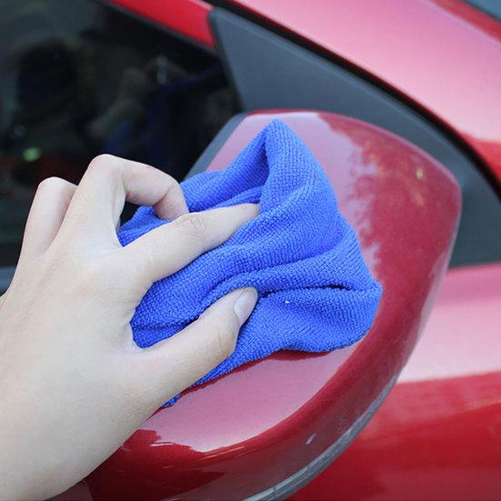 Большая ткань для чистки автомобиля из микрофибры, мягкое впитывающее полотенце для мытья автомобиля