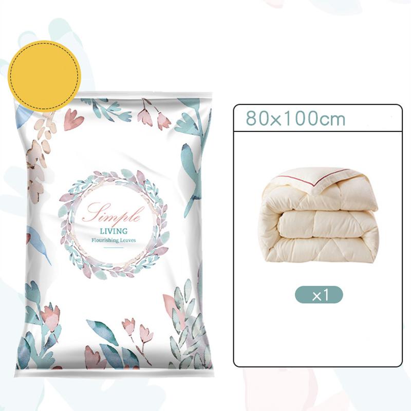 Вакуумные пакеты для хранения Компрессионные пакеты для одежды Утолщенный материал Экономия места Органайзер для хранения Путешествия Домашнее использование Постельное белье Одежда Сумка для хранения