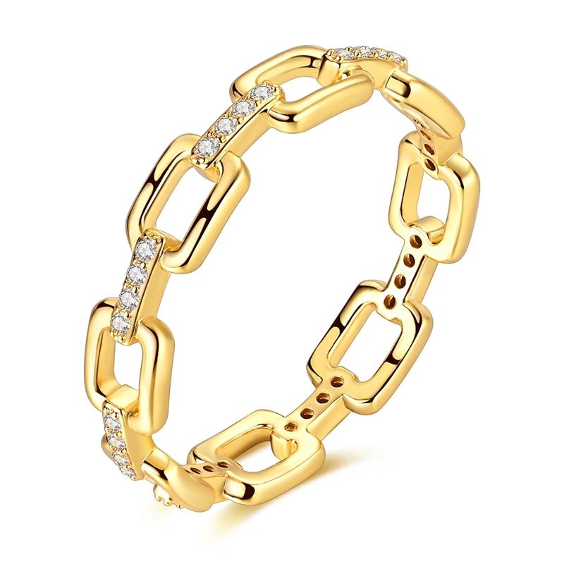 Rings for Women Authentic copper Ring Gold Plated Heart Bow Skull Hand Holding Bead Zircon Ring Engagement Wedding Jewellery