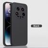 Для Xiaomi 14 Ultra жидкий силиконовый чехол Xiaomi 14 Ultra Cover Funda Coque мягкий защитный чехол для камеры задний бампер для Xiaomi 14 Ultra