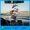Акриловый мультяшный брелок в виде плюшевого щенка - Креативный 2D кулон для рюкзаков и автомобилей