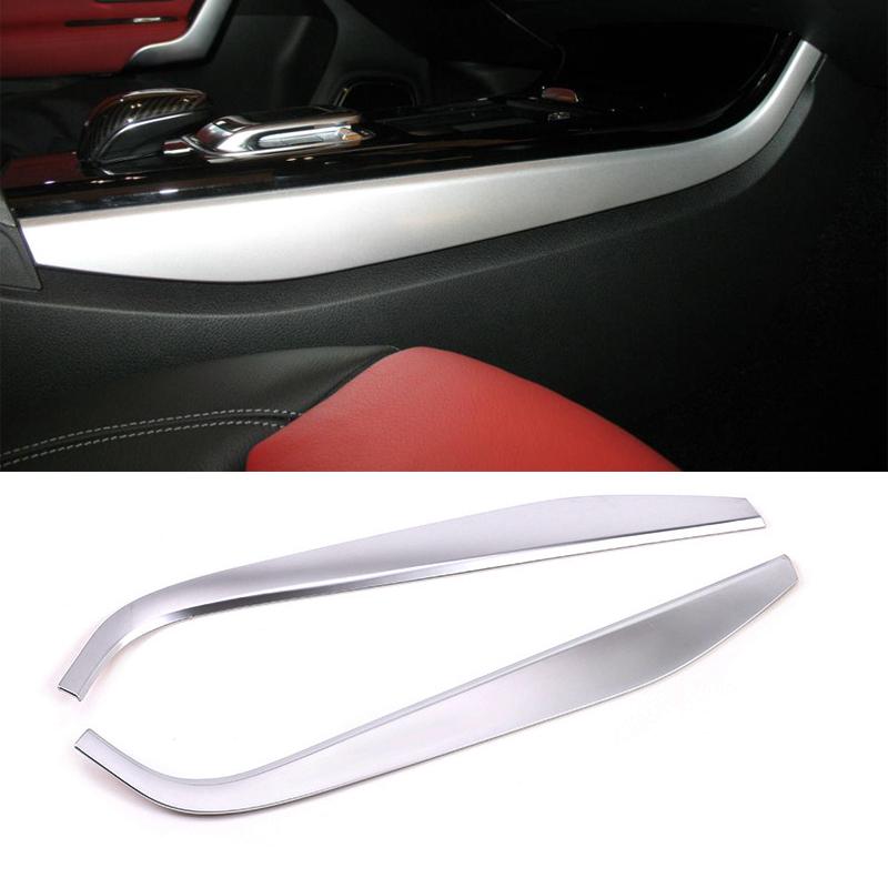 Стайлинг автомобиля для Mercedes Benz A CLA Class W177 C118 A180 A200 A220, консольная панель, боковая декоративная накладка, наклейки