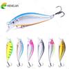 Fishing Wobbler Hengjia 1pcs 5cm 3g Small Crankbait Artificial Hard Bait with Treble Hook