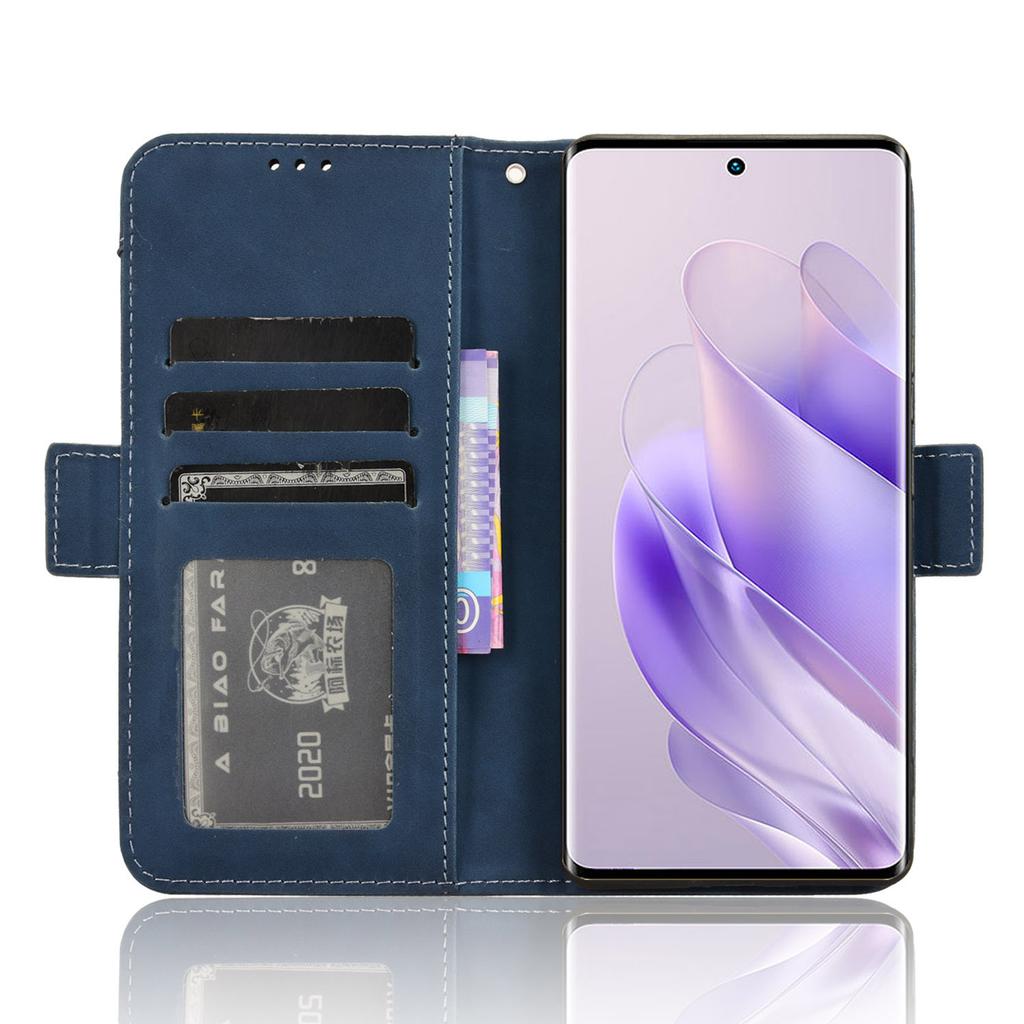 For Infinix Zero 30 4G X6731B Case Anti-Drop PU Leather Wallet Phone Cover with Multiple Card Slots