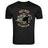 Клуб старых автомобилей Hot Rod Винтажный автомобиль Графическая футболка