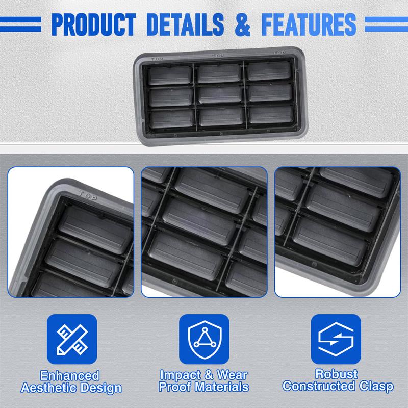 Rear Tailgate Air Vent Grille Outlet Net Grill for Jeep Wrangler JK 2010 2011 2012 2013 2014 2015-2018 05058636AD 55394330AB