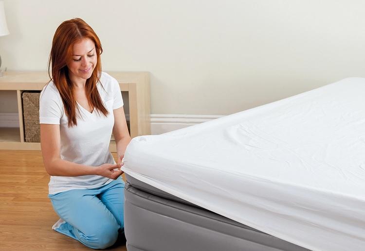 Air Bed Prime Comfort Twin Mattress 99 x 191 x 51 With Built-in Compressor #64162