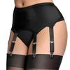 High Waist Non-Slip Garter Lace Underwear with 6 Adjustable Buckles