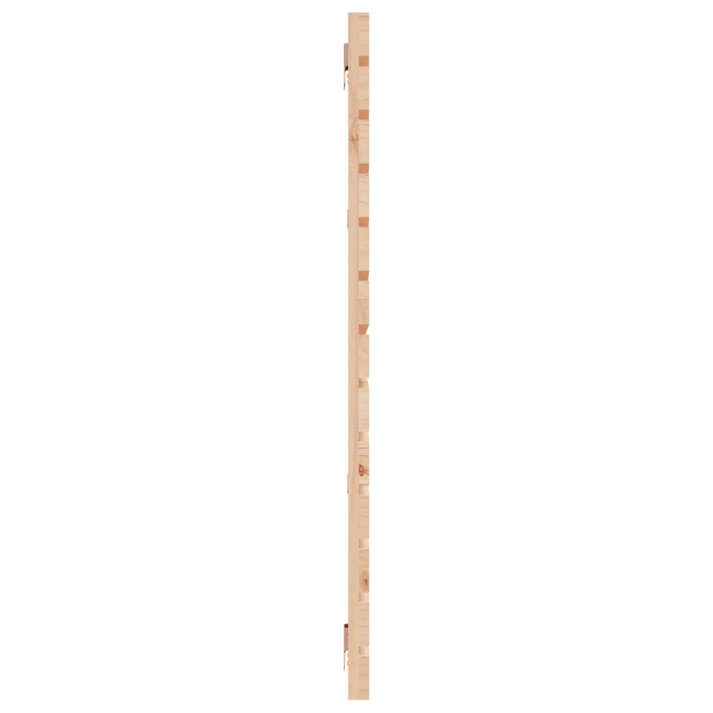 Wall Mounted Headboard 166 x 3 x 91.5 cm Solid Pine Wood